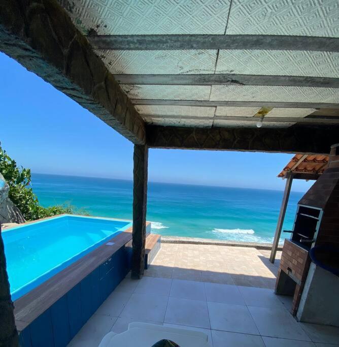Casamar Com Piscina E Churrasqueira De Frente O Mar *